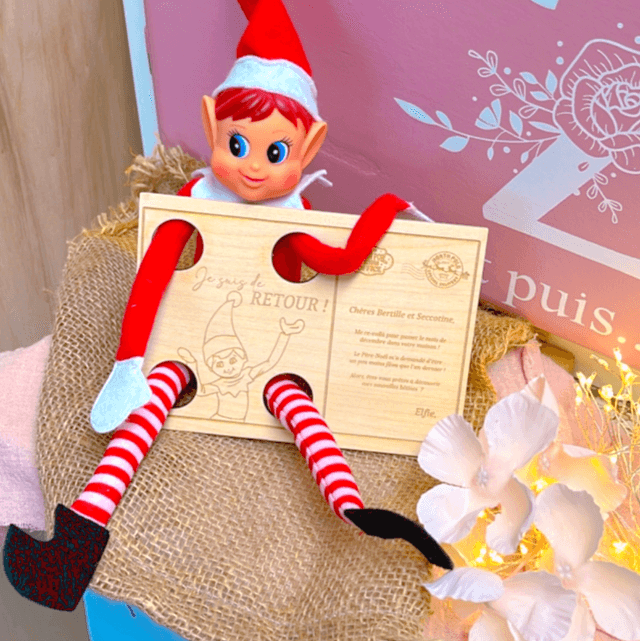 Carte arrivée du lutin 