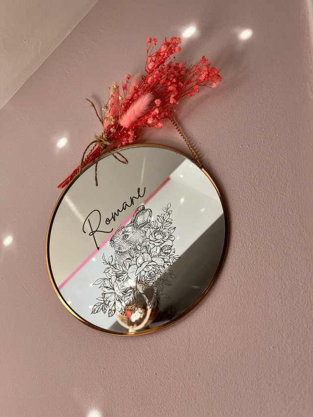 Miroir personnalisé 