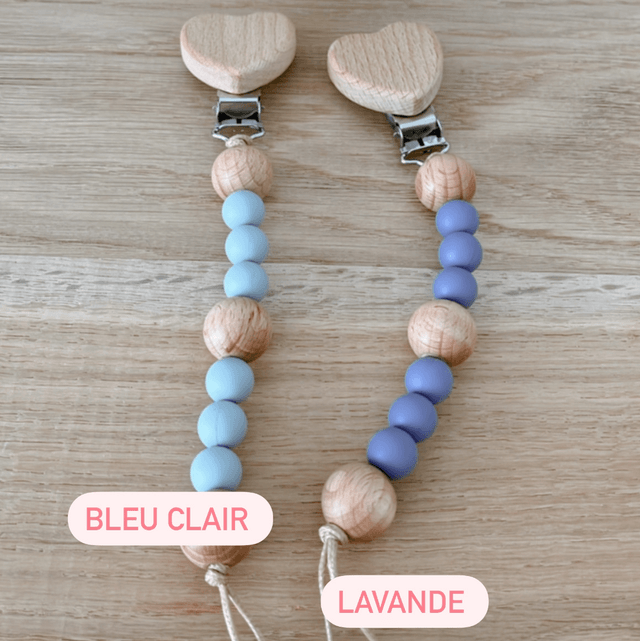 Attache tétine personnalisé