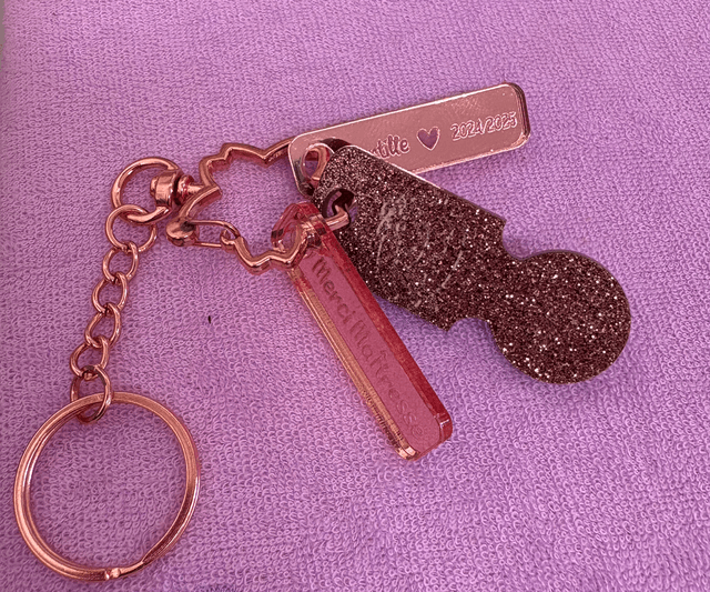 Jeton de Caddie + 2 médaillons personnalisés 