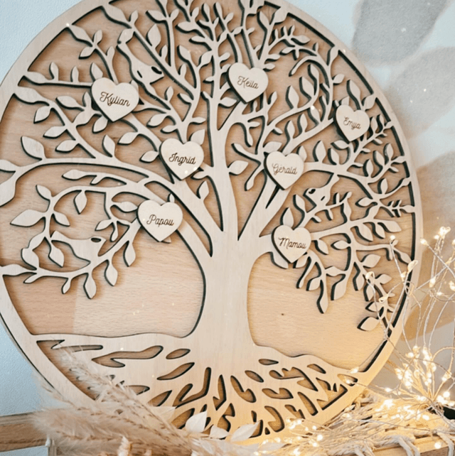 Arbres de vie avec fond (différents modèles) 