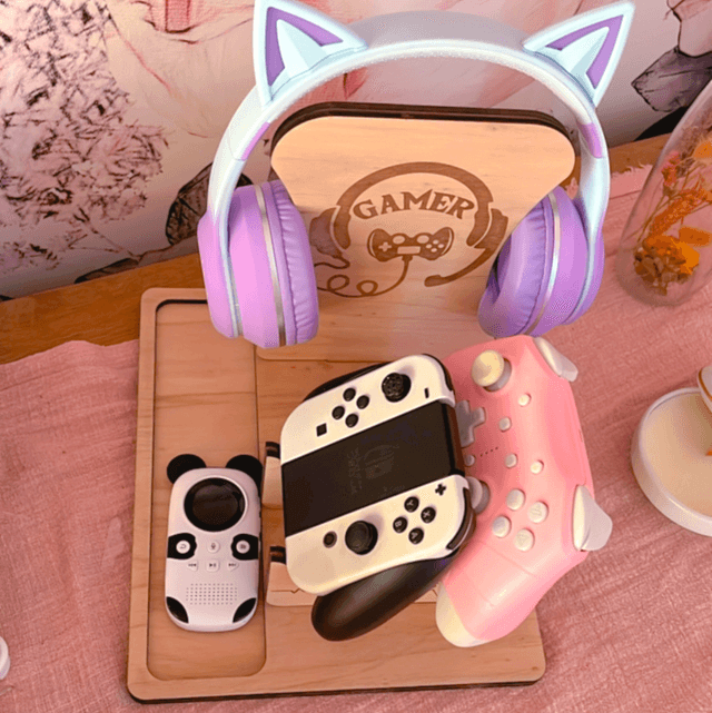 Support personnalisable pour manettes de jeux vidéo – Idéal pour PS5, Xbox et gamers