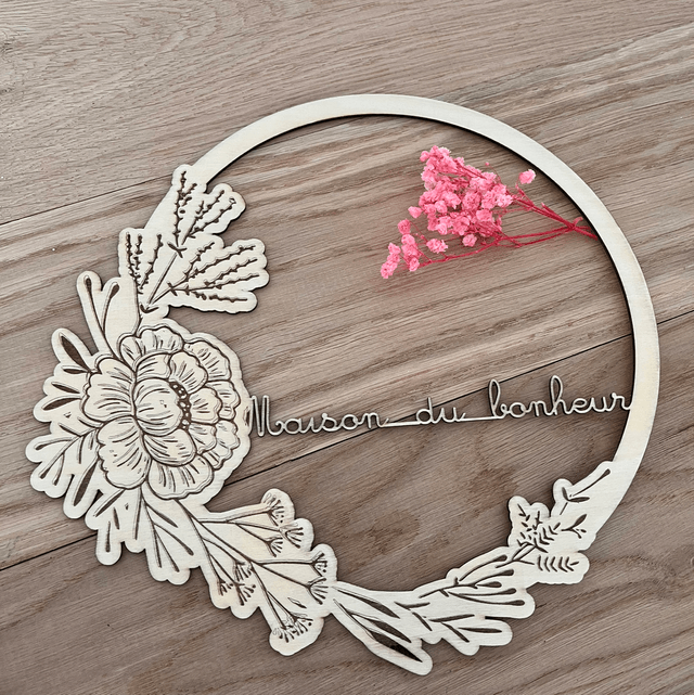 Couronne maison du bonheur