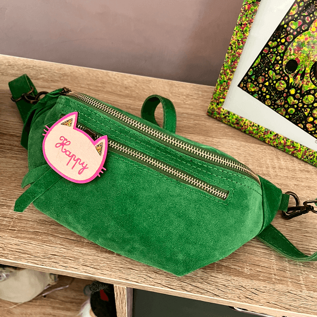 Broche personnalisée chat 