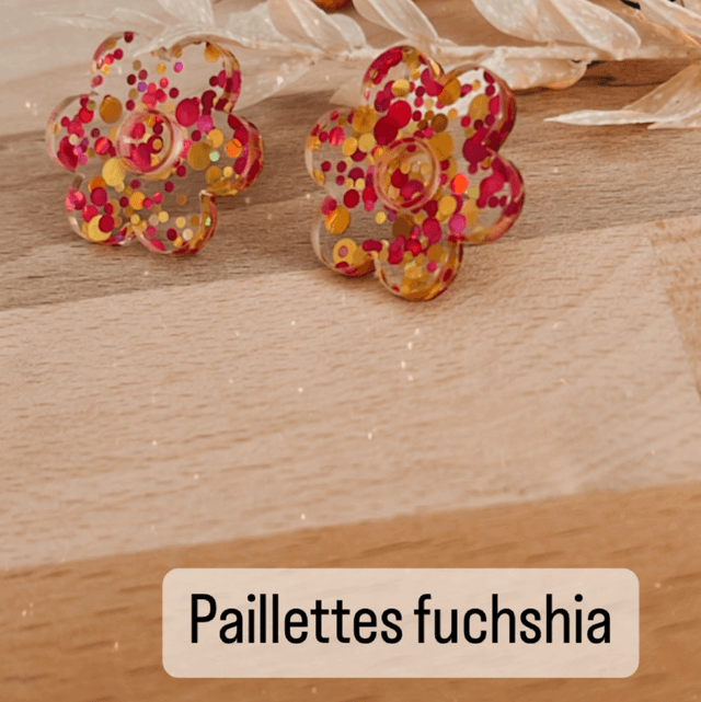 Boucles d’oreilles daisy 