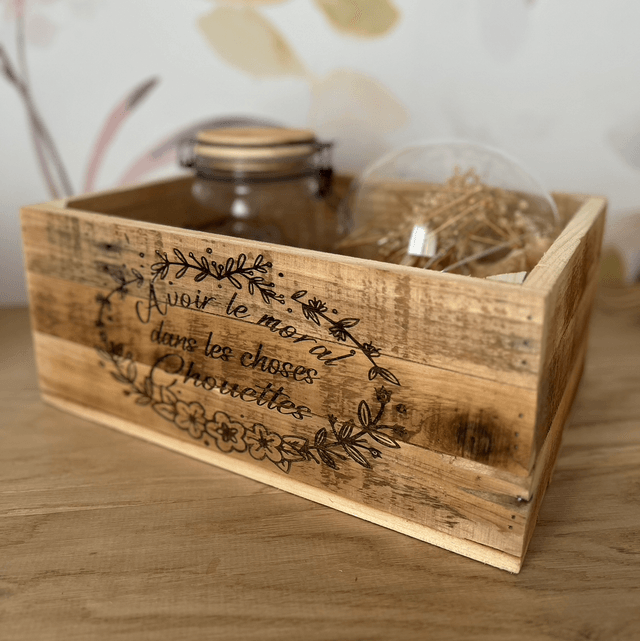 Caisse / cagette en bois