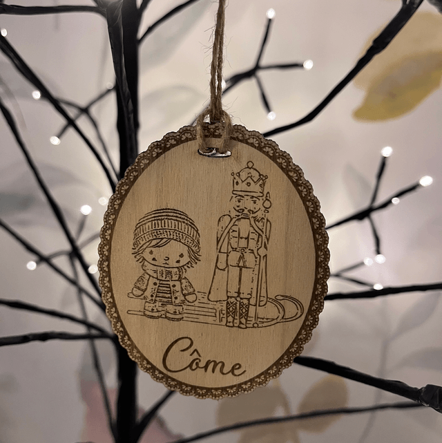 Boule de noël personnalisée 
