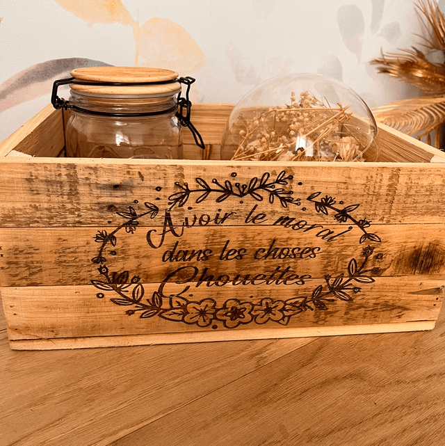 Caisse / cagette en bois