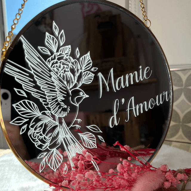 Miroir personnalisé 