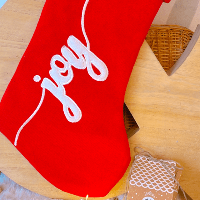 Chaussette de Noël personnalisée 
