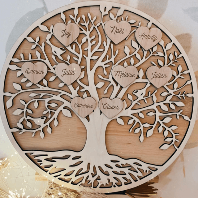Arbres de vie avec fond (différents modèles) 