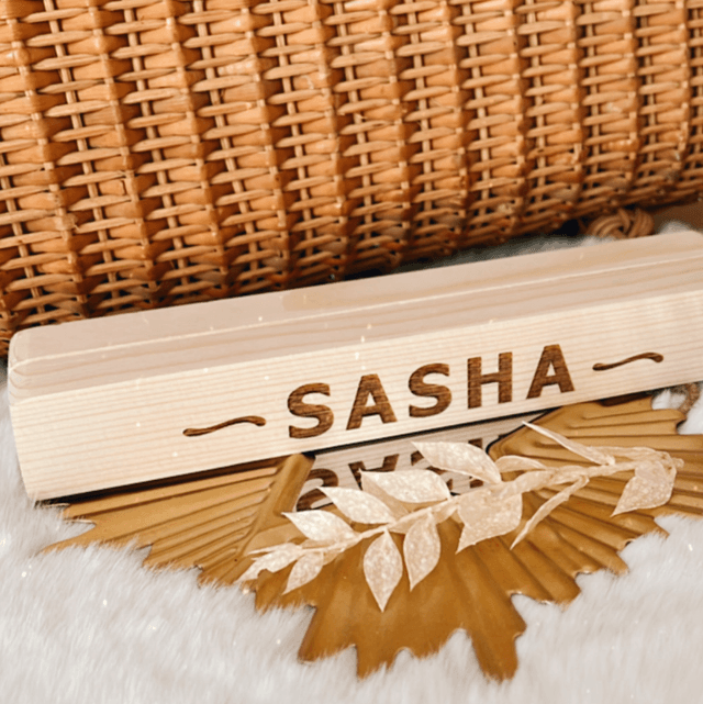 Porte-photos personnalisé en bois – Cadeau unique et artisanal