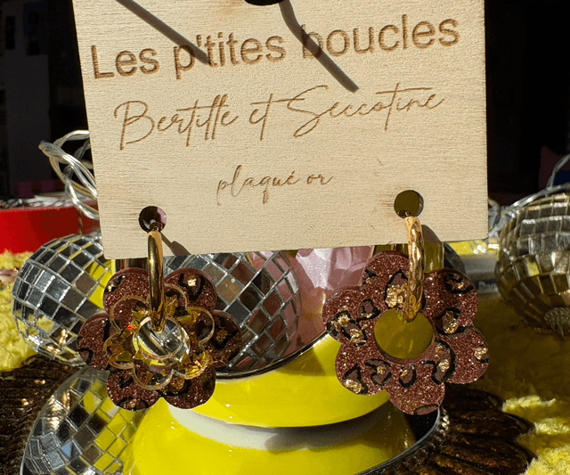 Grandes fleurs graou (sans boucles ) 