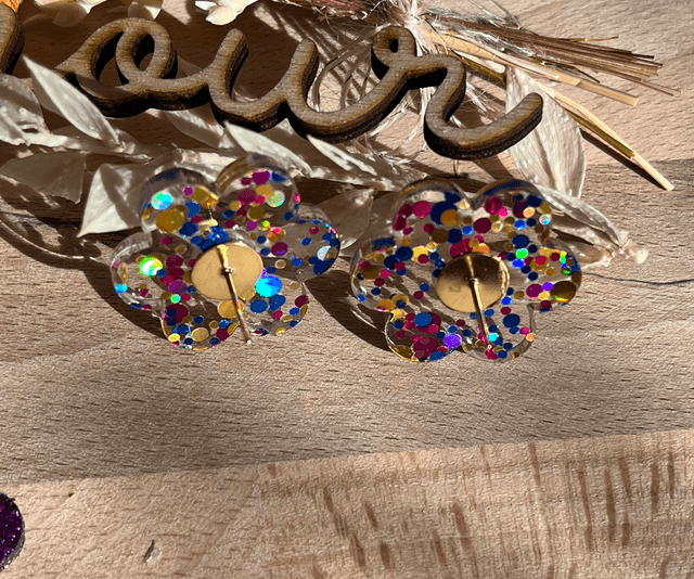 Boucles d’oreilles daisy 