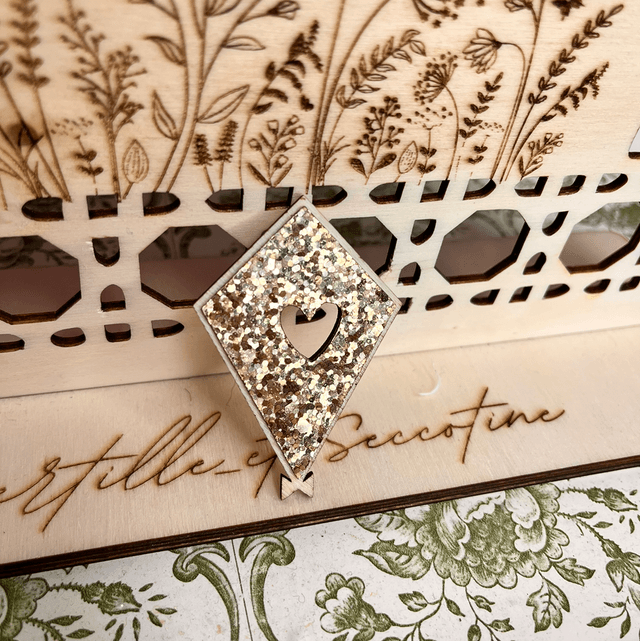 Broche cerf volant