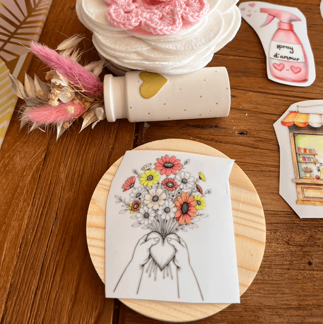 Sticker fleurs 