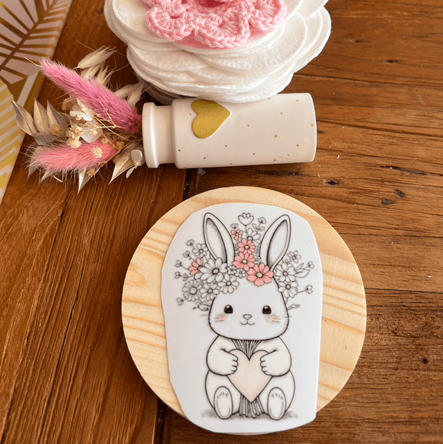Sticker lapin petit 