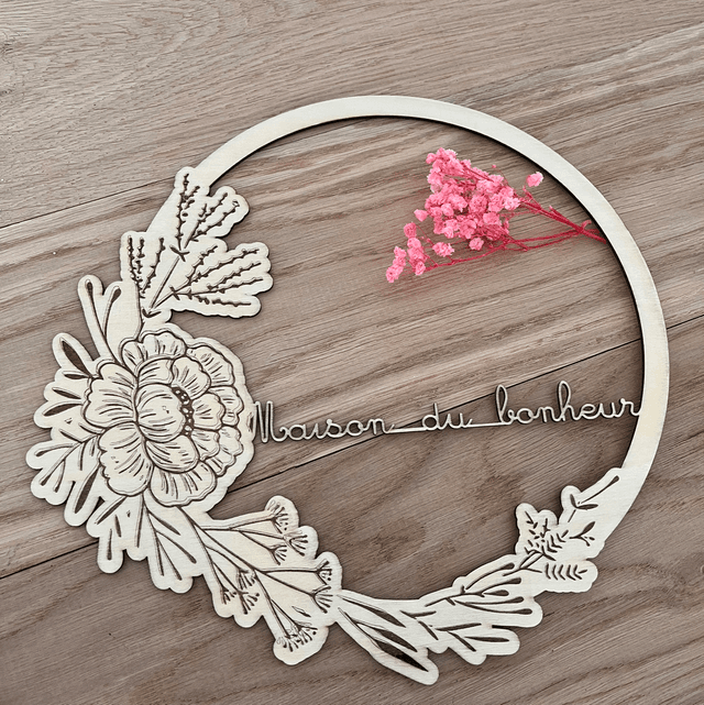 Couronne maison du bonheur