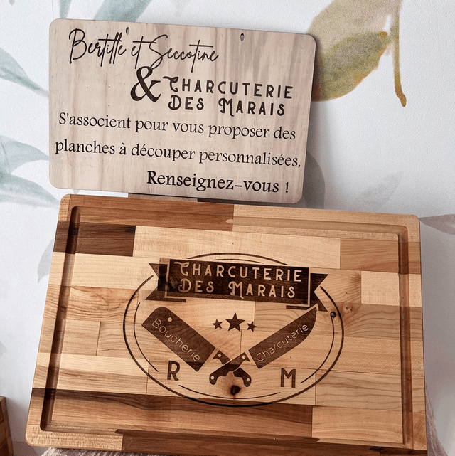 Planches gravées logo 