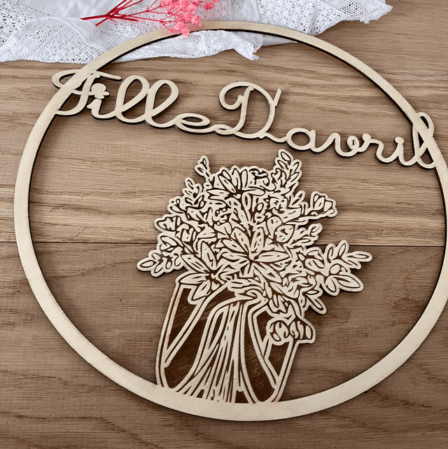 Couronne fille d’avril