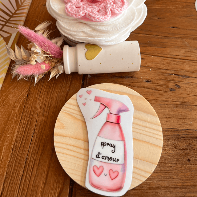 Sticker spray 