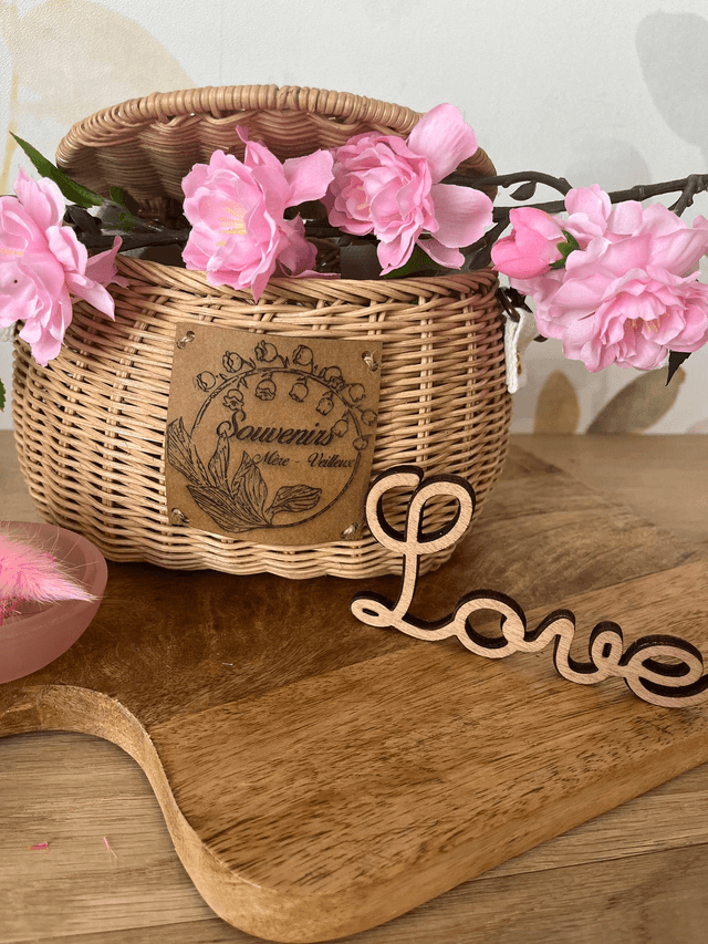 Panier en rotin 