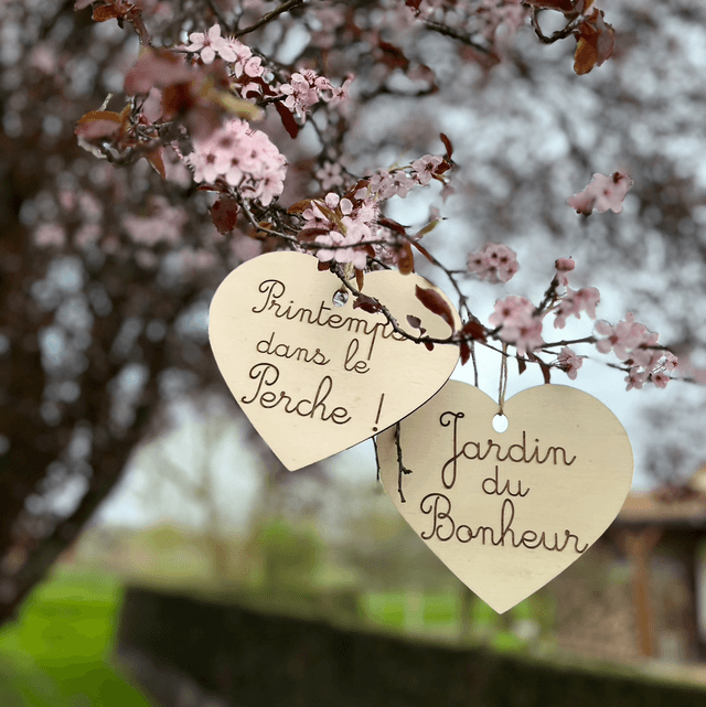 Pancarte de jardin